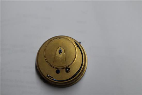A Victorian 18ct gold keywind pocket watch, by Owen Owens, Liverpool, (a.f.).
